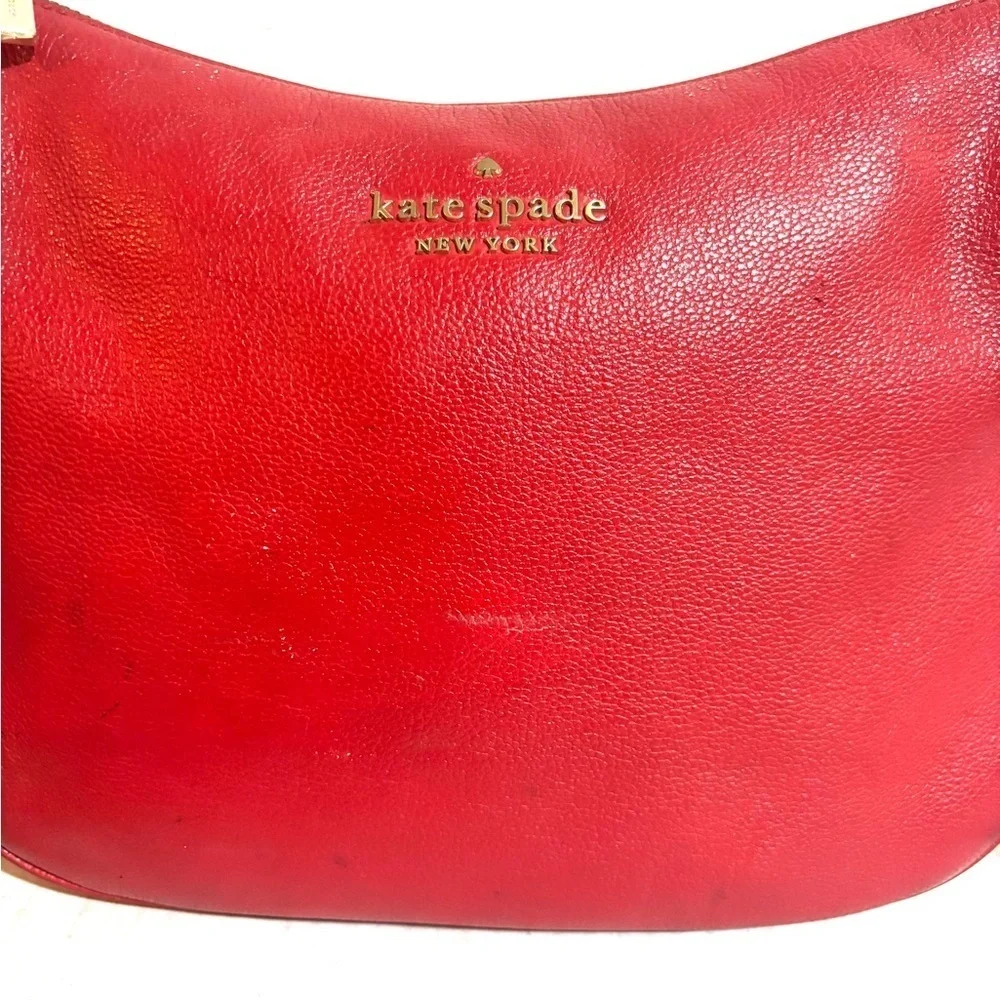 Kate Spade Red Leather crossbody Bag